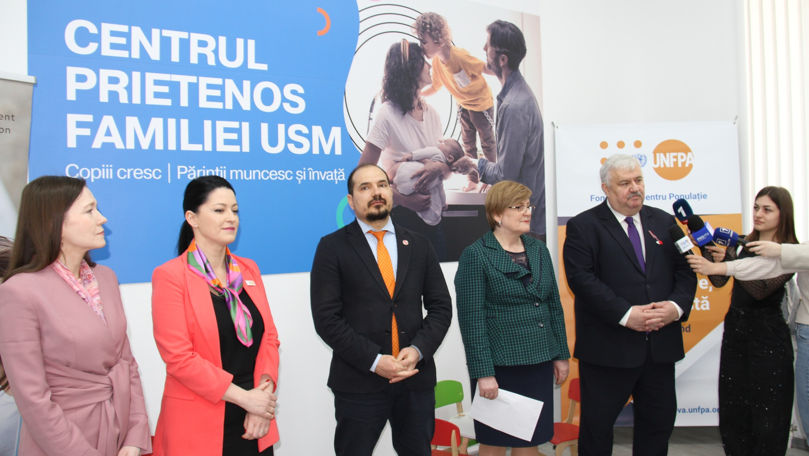 La USM a fost lansat un proiect de îngrijire pentru copiii angajaților