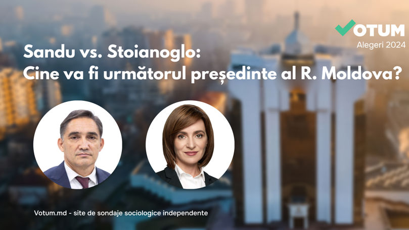 Sandu vs. Stoianoglo: Alege online următorul președinte al R. Moldova