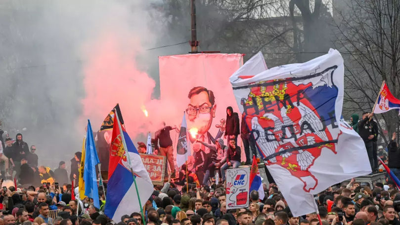 Rusia acuză UE că pregătește un „Maidan” în Serbia
