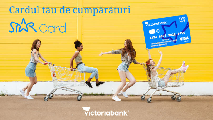 Star Card: Cardul tău de cumpărături de la Victoriabank (P)