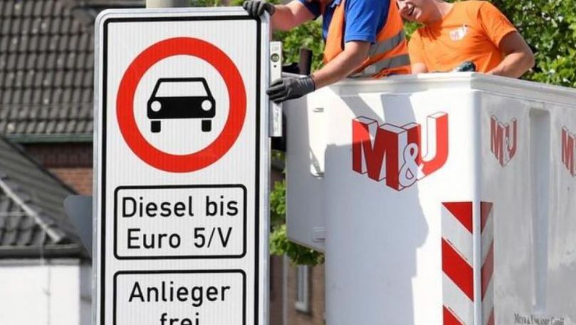 Maşinile diesel, interzise în Germania: Decizia unui tribunal