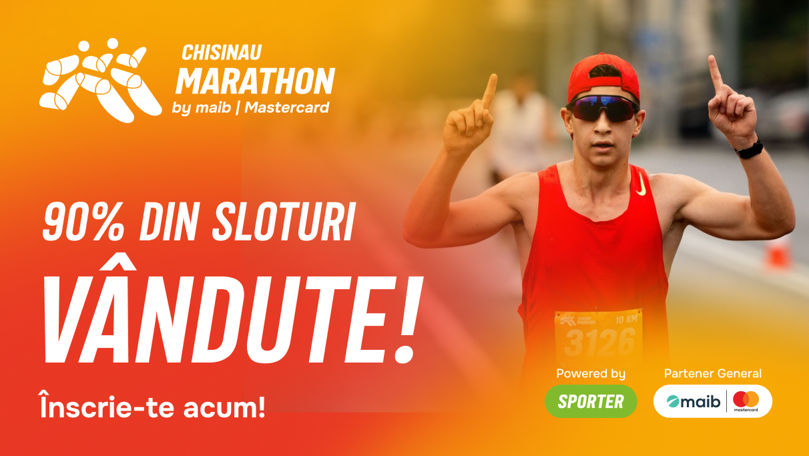 Chisinau Marathon by maib | Mastercard 2025: 90% din locuri, vândute Ⓟ