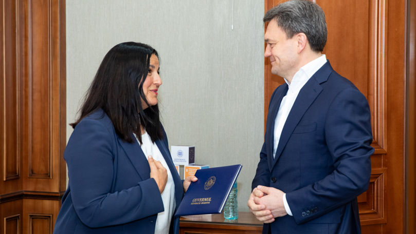 Recean discută cu reprezentanta Agenției ONU pentru refugiați în Moldova