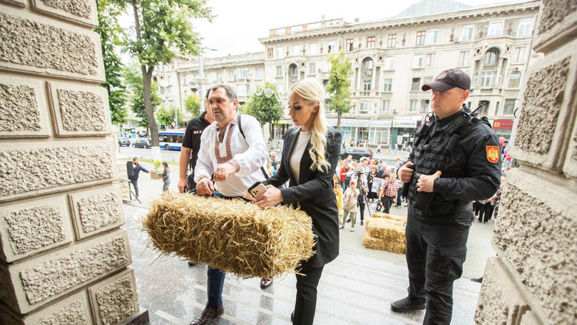 Șor și PCRM, flashmob la MAI: Cerem demisia ministrei Ana Revenco