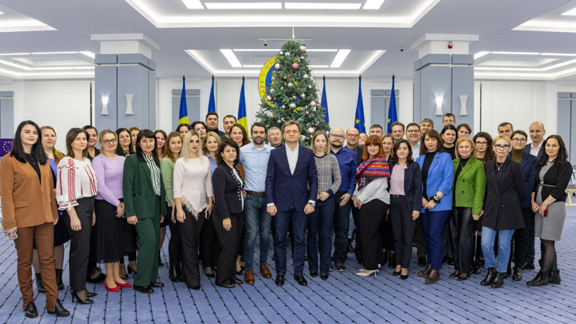 Expoziție la Guvern. Dorin Recean: Vreau să mulțumesc României