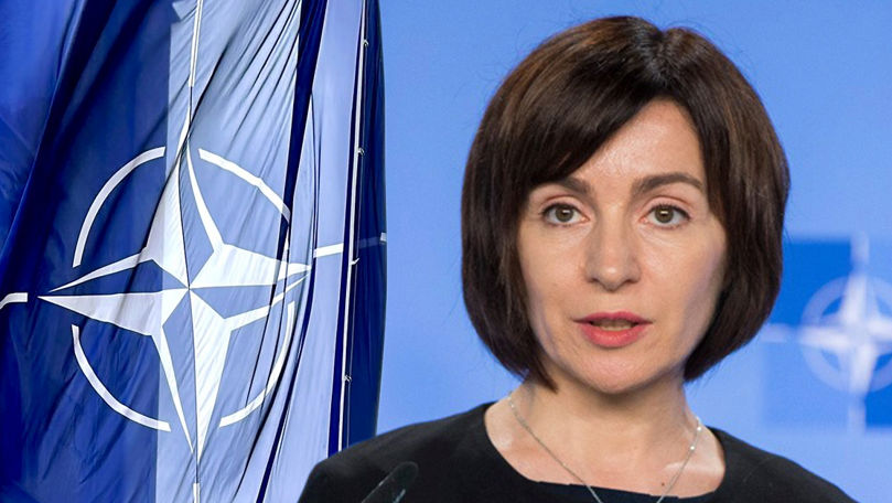 Санду: Нам нужна помощь НАТО для противодействия гибридным угрозам. Коллаж: Point.md