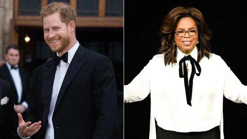 Oprah şi Prinţul Harry pregătesc un documentar despre sănătatea mintală