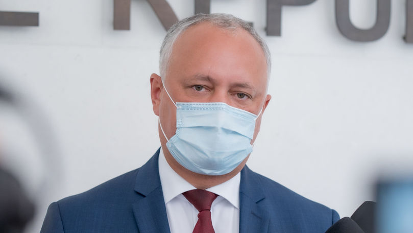 Dodon: Sandu nu vrea să-și asume eșecul privind negocierile cu Gazprom