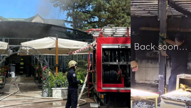 Administrația restaurantului Noema, după incendiu: Totul abia începe