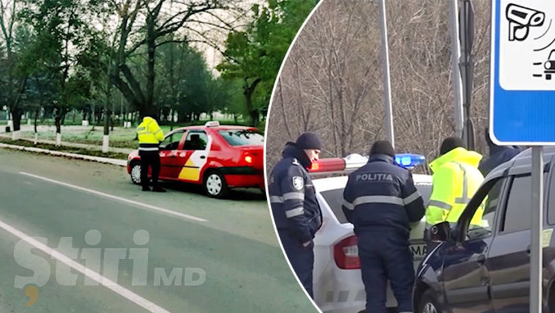Taximetriști, trași pe dreapta la Criuleni: Topul încălcărilor