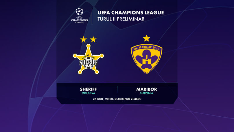 bullet Exclusion Cook a meal UEFA Champions League: Sheriff va juca cu NK Maribor, Slovenia - Stiri.md