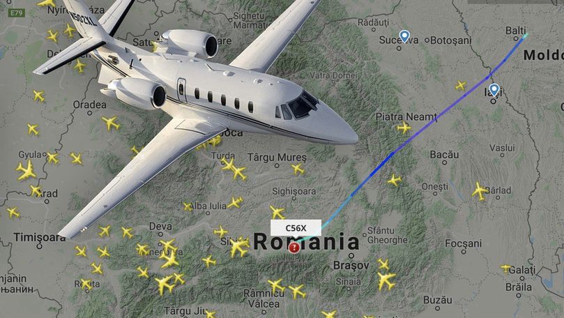 Un avion privat de lux a decolat de pe aeroportul din Bălți. Cum arată