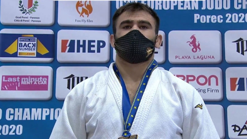 Judocanul Victor Sterpu a cucerit aurul la Europenele U23
