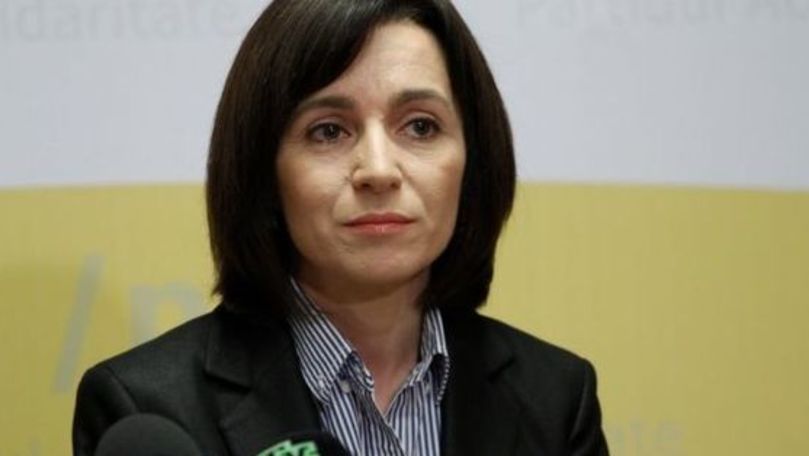 Maia Sandu: În Moldova domneşte o atmosferă de frică şi teroare