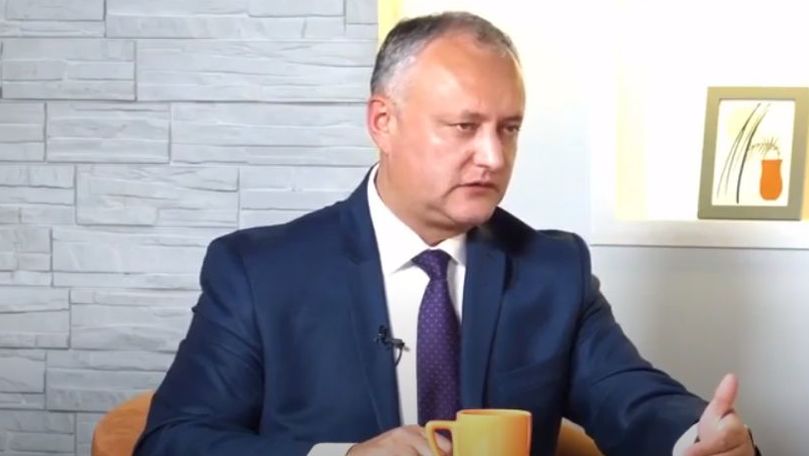 Президент РМ Игорь Додон. 