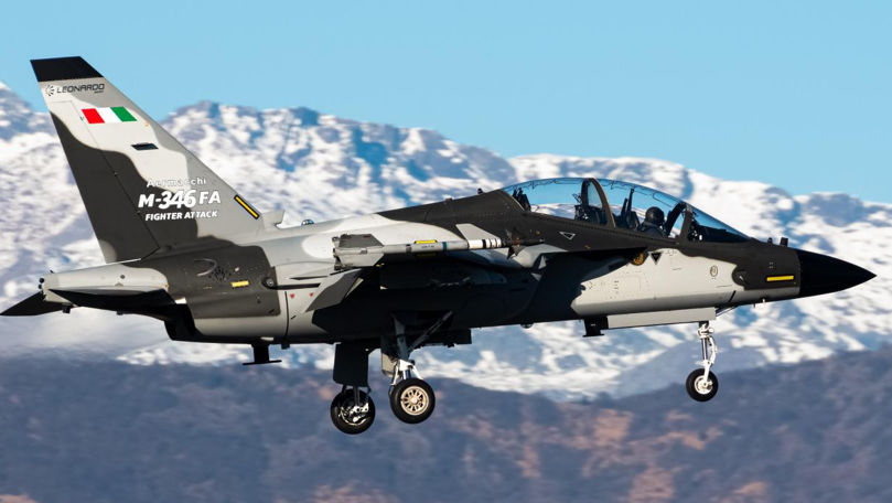 Austria va achiziţiona 12 avioane de vânătoare italiene M-346 FA