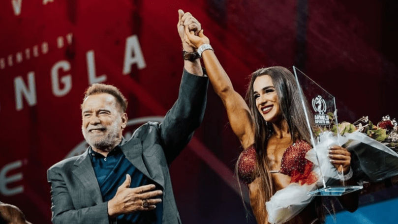 Moldoveanca Leo Ciobu a luat primul loc la competiția Arnold Classic