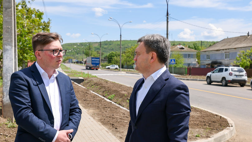 Recean a vizitat două obiecte de infrastructură din raionul Hâncești