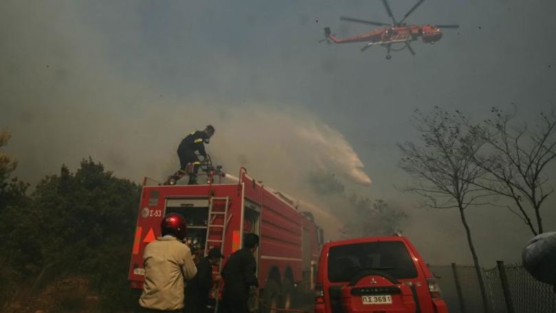 Risc de incendii în mai multe zone din Grecia. Destinații, de evitat