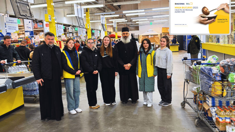 Episcopia de Bălți și Diaconia strâng alimente pentru cei nevoiași