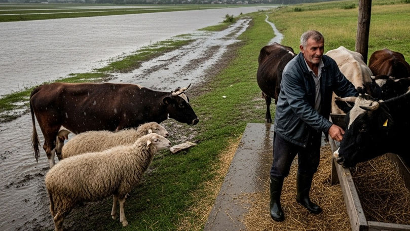 Îndemnul ANSA pentru crescătorii de animale în contextul inundațiilor