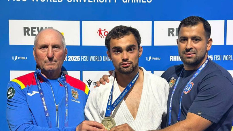 Adil Osmanov a devenit campion mondial universitar la judo