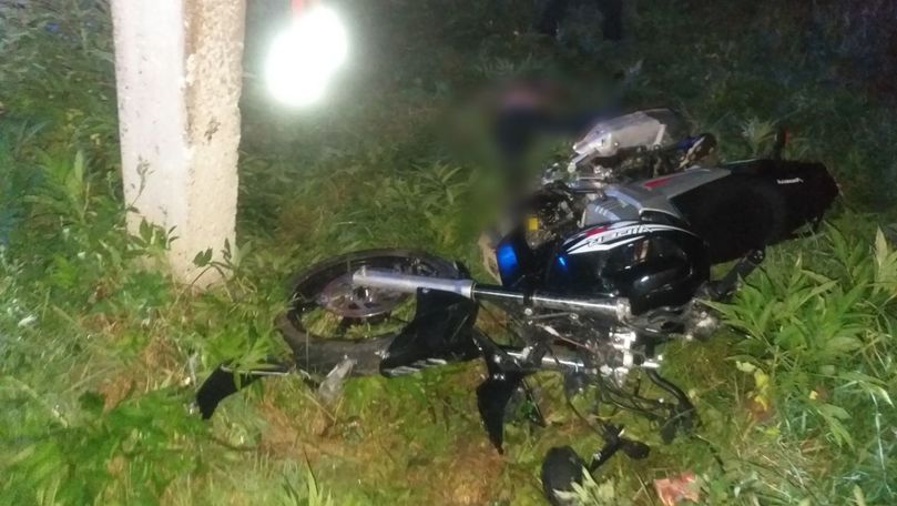 Accident grav la Soroca: O tânără care conducea o motocicletă a decedat