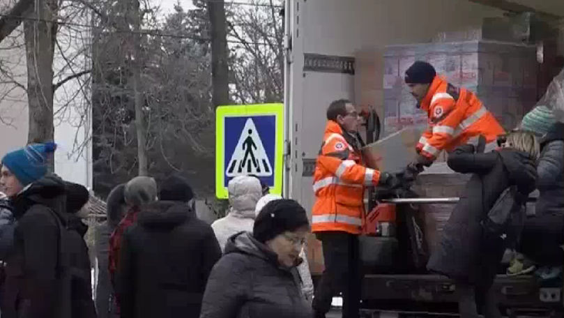 Bucurie pentru copii: Un camion plin cu daruri a ajuns la Glodeni