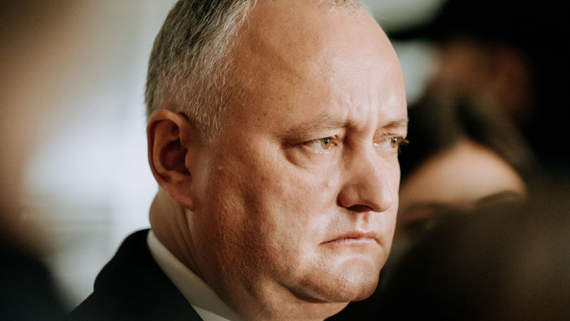 Dodon: Orice partid care va face coaliție cu PAS este cadavru politic