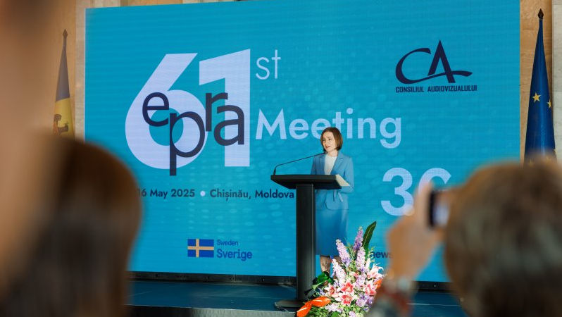 Sandu, mesaj ferm la reuniunea EPRA: Împreună ne putem sprijini reciproc