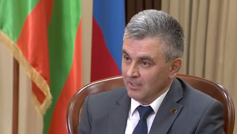 Приднестровский лидер Вадим Красносельский.