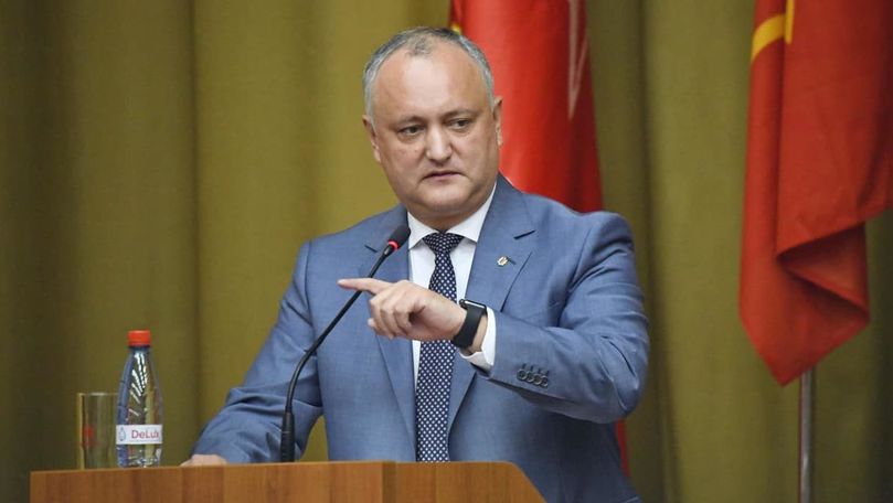 Dodon: Membri Guvernului își doresc foarte mult căderea acestuia