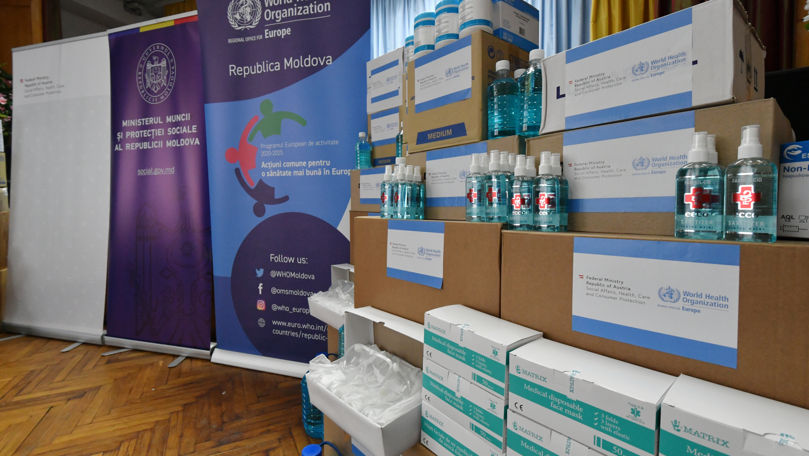 Ambasada Austriei și OMS au donat Moldovei echipamente de protecție