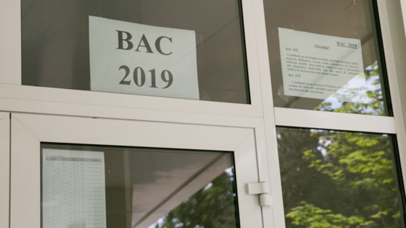 BAC 2019: Un candidat, eliminat de la examenul de limbă străină