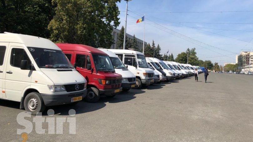 Protest în Chișinău: Circa 600 de curse auto vor fi anulate