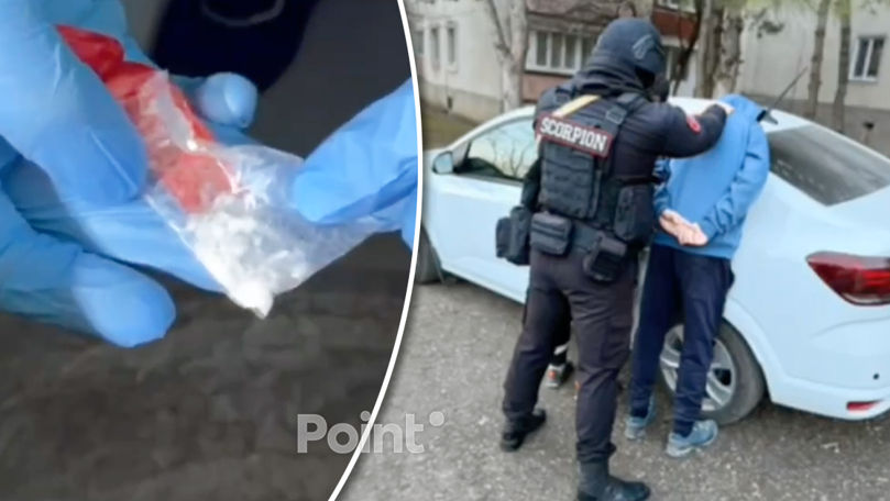 Percheziții ample la Bălți într-un dosar de trafic de droguri.