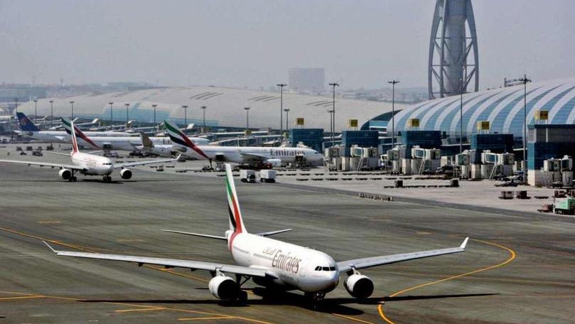 Avion prăbuşit lângă Aeroportul din Dubai: Mai mulți morți