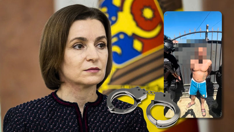 Instiga la acțiuni teroriste împotriva Maiei Sandu. Un bărbat, reținut