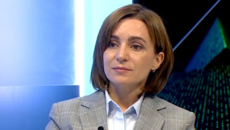 Председатель партии "Действие и солидарность" Майя Санду.