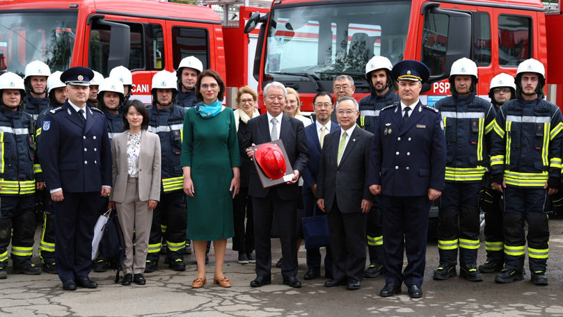 IGSU a primit echipamente noi de intervenție din partea Japoniei