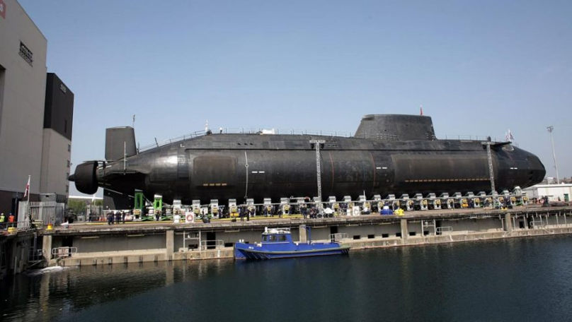 Incendiu la un șantier din Anglia unde se construiesc submarine nucleare