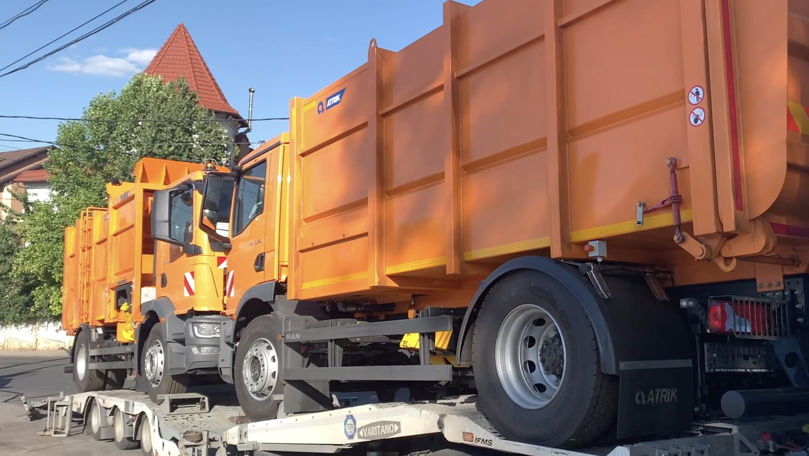 Alte două autospeciale de model MAN au ajuns la Chișinău