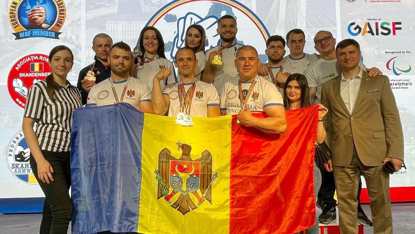 Ungheneanul Iaroslav Buchili a devenit campion european la armwrestling