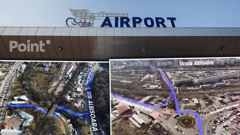 В Кишиневе построят пересадочный узел для тех, кто едет в аэропорт.