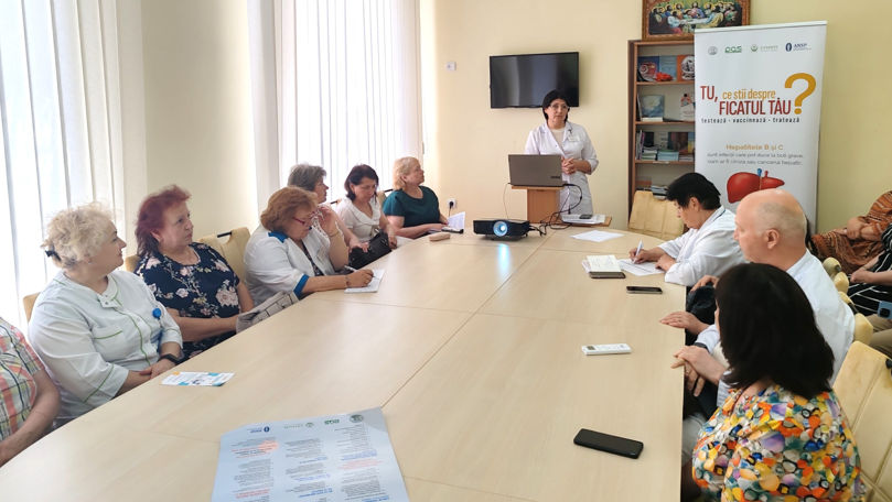 Oamenii din Basarabeasca, informați despre prevenirea hepatitelor B și C