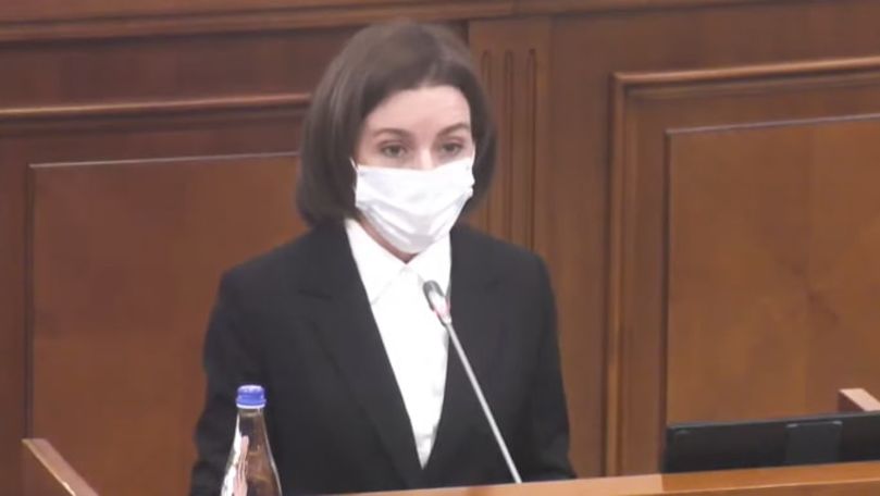 Maia Sandu, la Parlament: Măcar acum să construim un stat pentru oameni