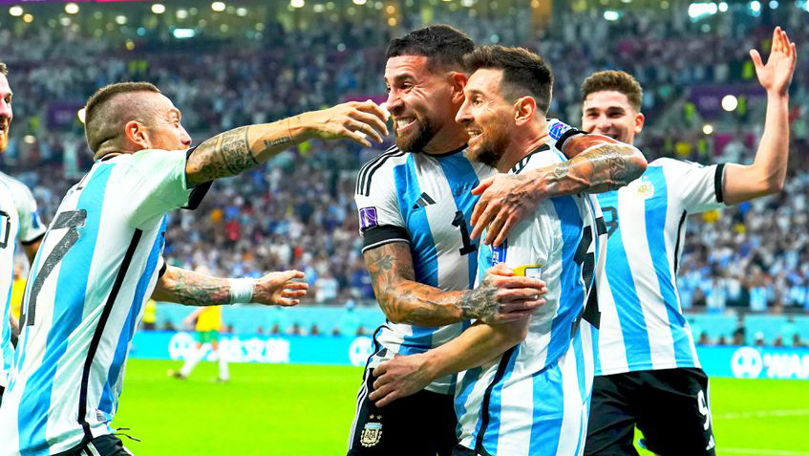 Messi a tras Argentina în primele opt, însă nu fără emoții