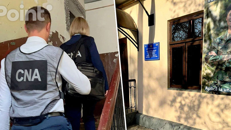 НЦБК провел обыски в Территориальном военном центре АТО Гагаузия.