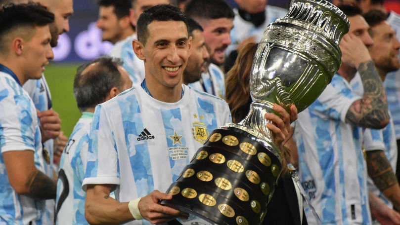 Angel Di Maria şi-a tatuat pe piciorul stâng Copa America