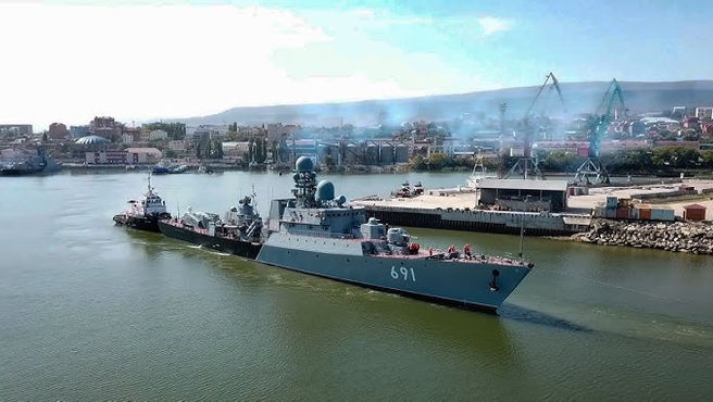 Forțele ucrainene au atacat baza flotei ruse de la Marea Caspică